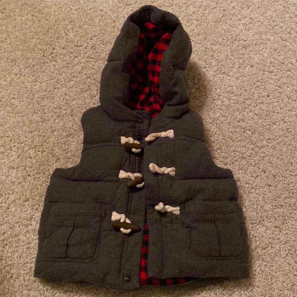 Thick padded winter vest